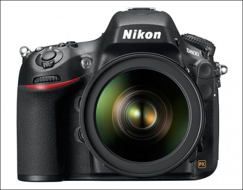 Nikon D800 Front