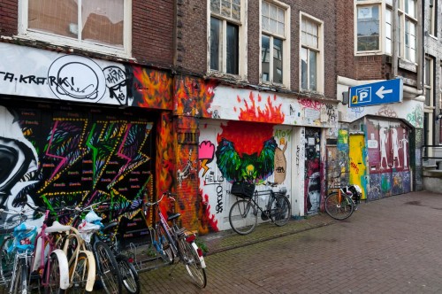 Amsterdam Dec 2011 graffiti 1