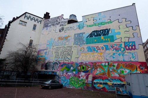 Amsterdam Dec 2011 graffiti
