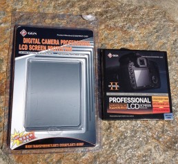 GGS Nikon D800 LCD Screen Protector - both packages