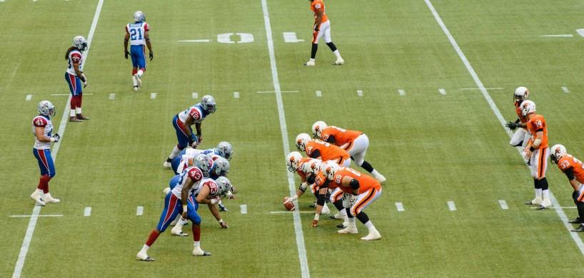 CFL Football : BC Lions vs Montreal Alouettes : Sept 8 2012 : Lineup