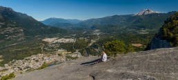 Stawamus Chief - South Peak - Squamish BC - 2012-09-13 : View & Me