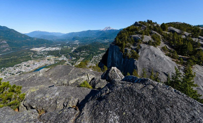 Stawamus Chief - South Peak - Squamish BC - 2012-09-13 : View