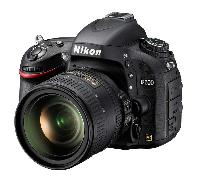 Nikon D600 FX DSLR Camera : Left Side View