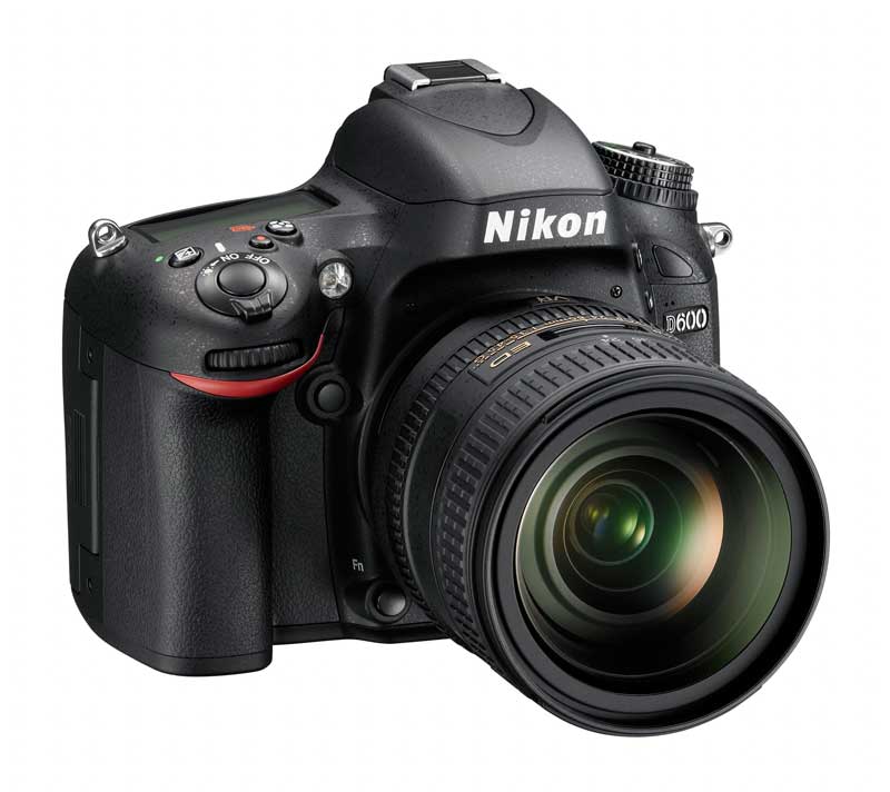 Nikon D600 FX DSLR Camera : Right Side View