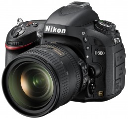 Nikon D600 Full Frame Camera : Left Side