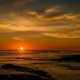 Sunset Over the Pacific Ocean : Uclulet BC : 2012-10-07