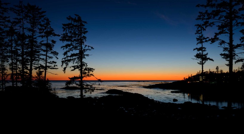 Ucluelet BC Vacation : 2012-10 : Sunset Day One 2