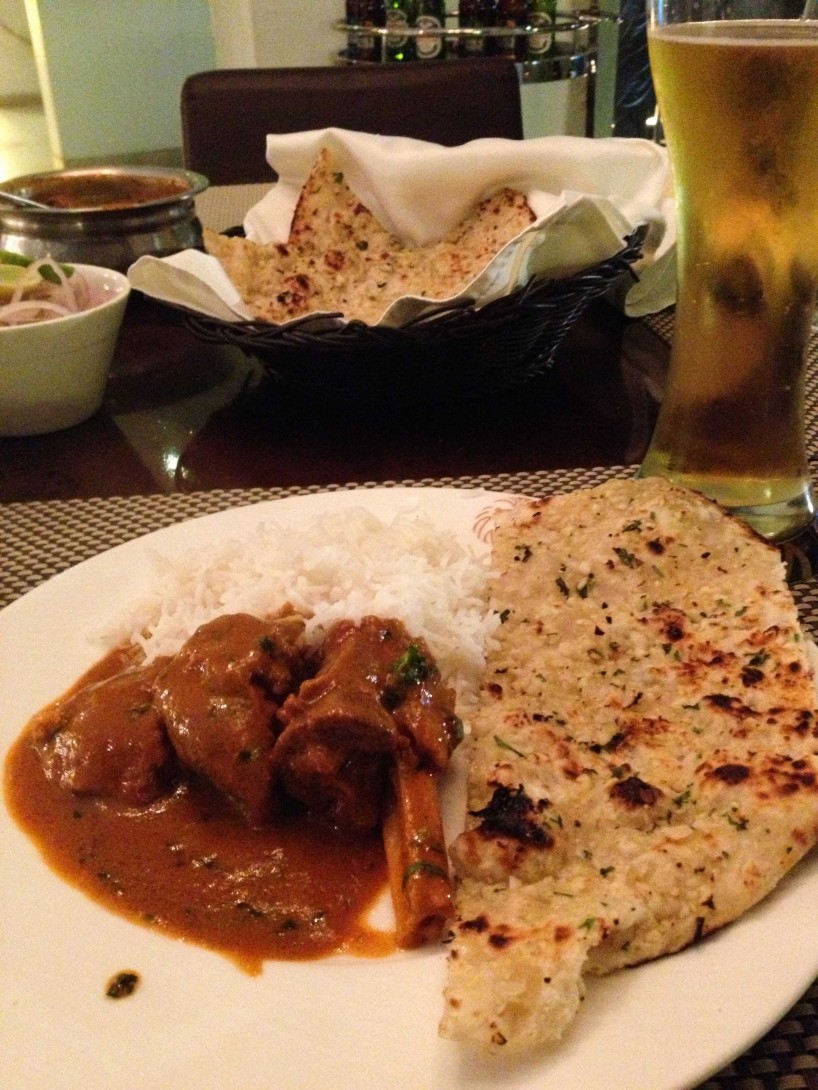 2012 Oct : Mumbai India Visit : Curry Goat