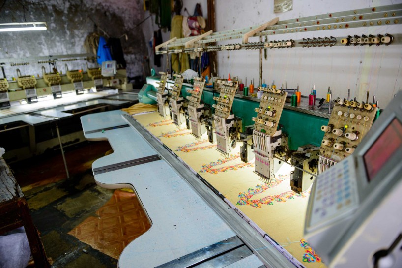 Oct 2012 : Mumbai Visit : Dharavi textiles