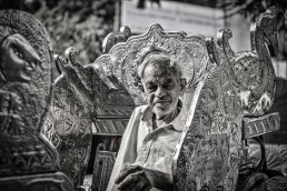 Oct 2012 : Mumbai Visit : Old man and the wagon