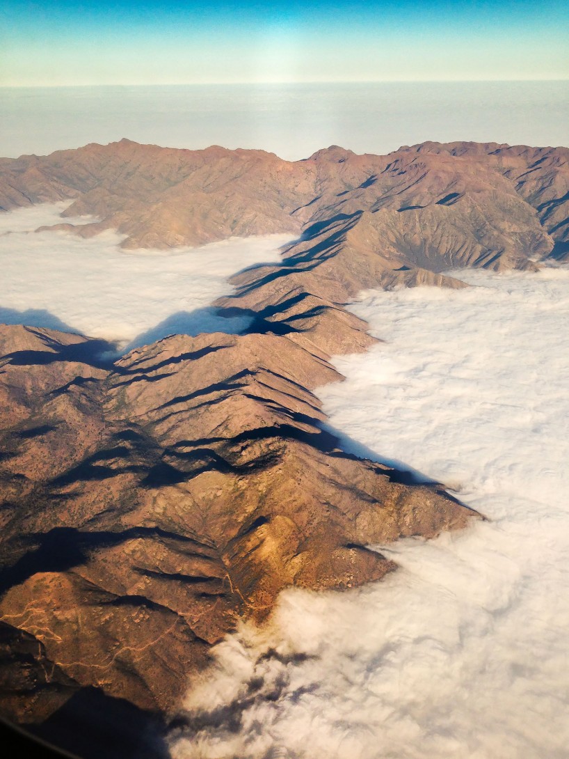 Chile iPhone 5 : From Plane : Atacama Desert