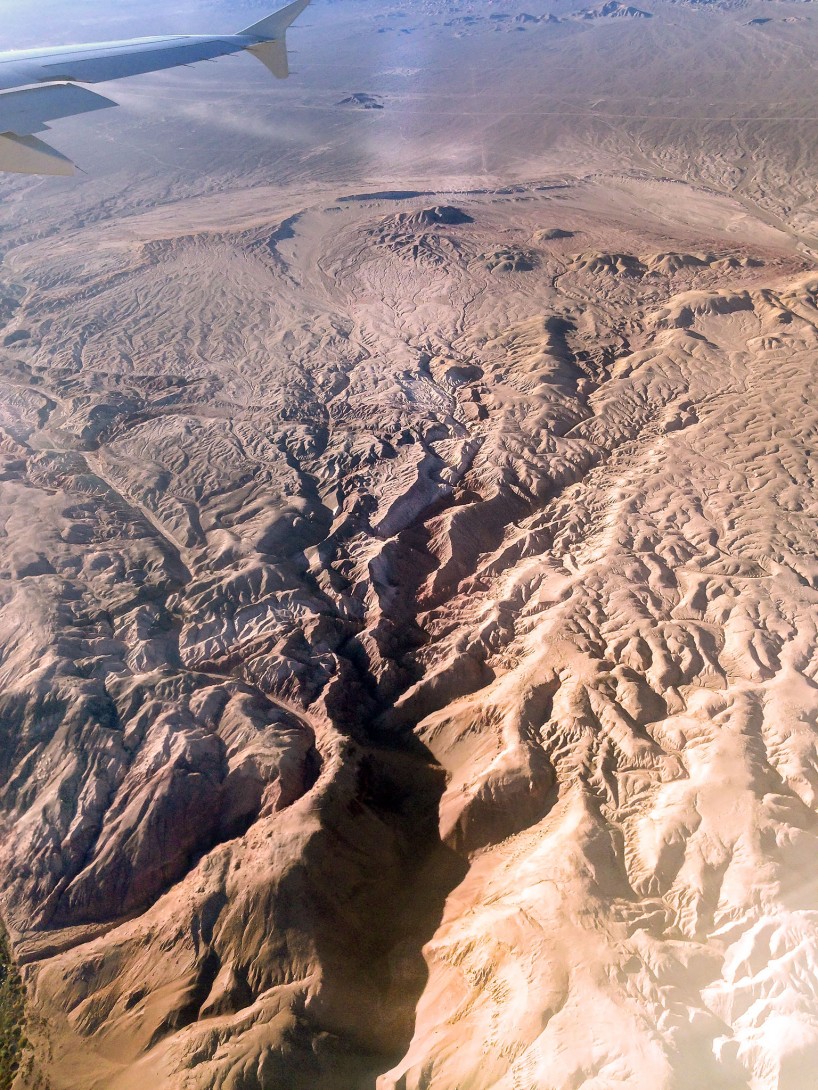 Chile iPhone 5 : From Plane : Atacama Desert 3
