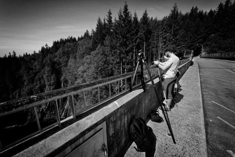 Slow Road To Squamish: Shooting on the Cleveland Dam