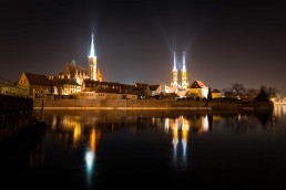Wrocław, Poland : Cathedral of St. John the Baptist At Night : 2015-02-13