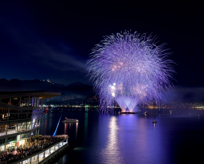 Canada Day Fireworks - Canada Place, Vancouver, BC - 2015-07-01 : 4